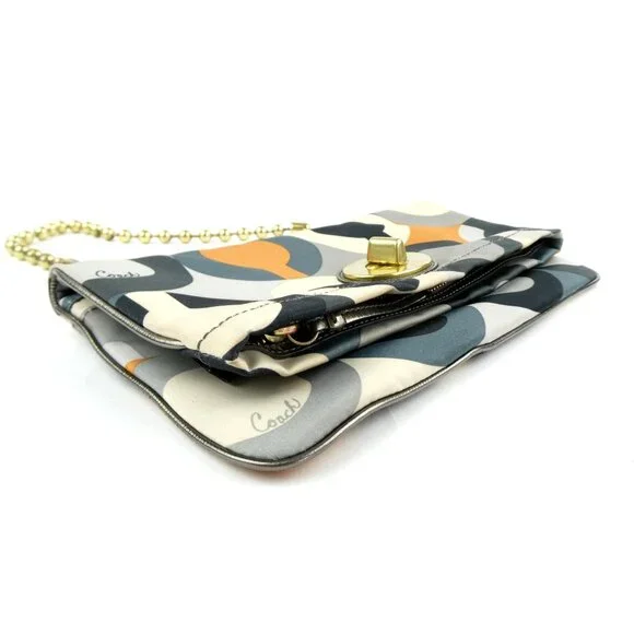 Coach Op Art Foldover Shoulder Bag 12928 - Picture 2 of 14